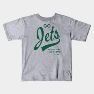 Go Jets vintage style Kids T-Shirt